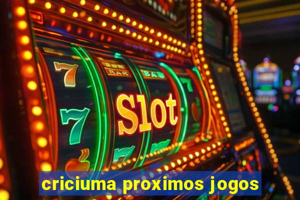 criciuma proximos jogos